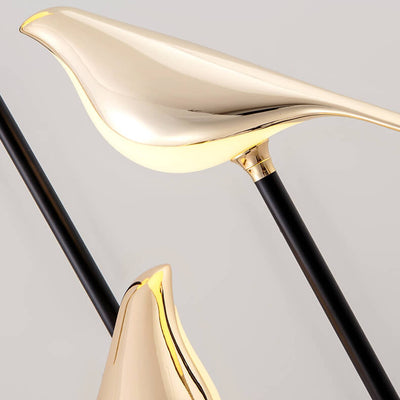 Nordic Creative Magpie Decorative 3-Light LED Standing Floor Lamp