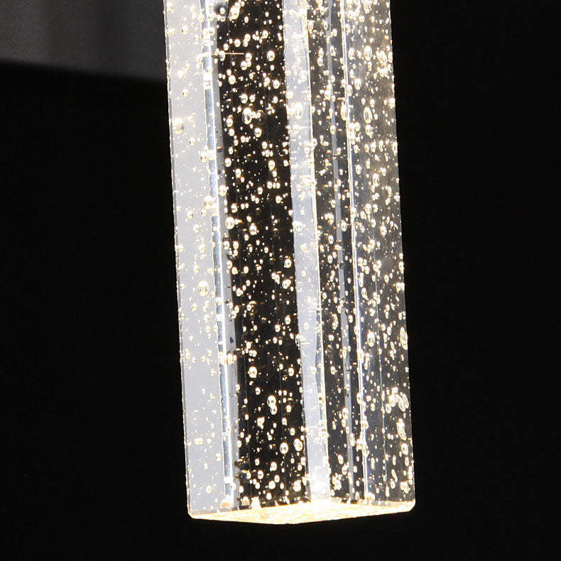 Modern Minimalist Bubble Crystal Square LED Outdoor Waterproof Wall Sconce Lamp For Outdoor Patio