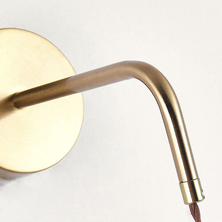 Modern Minimalist Iron Drum 1-Light Wall Sconce Lamp For Living Room &amp; Bedroom