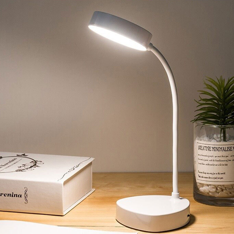 Lampe de table LED pliable à 1 lumière avec chargement USB créatif 
