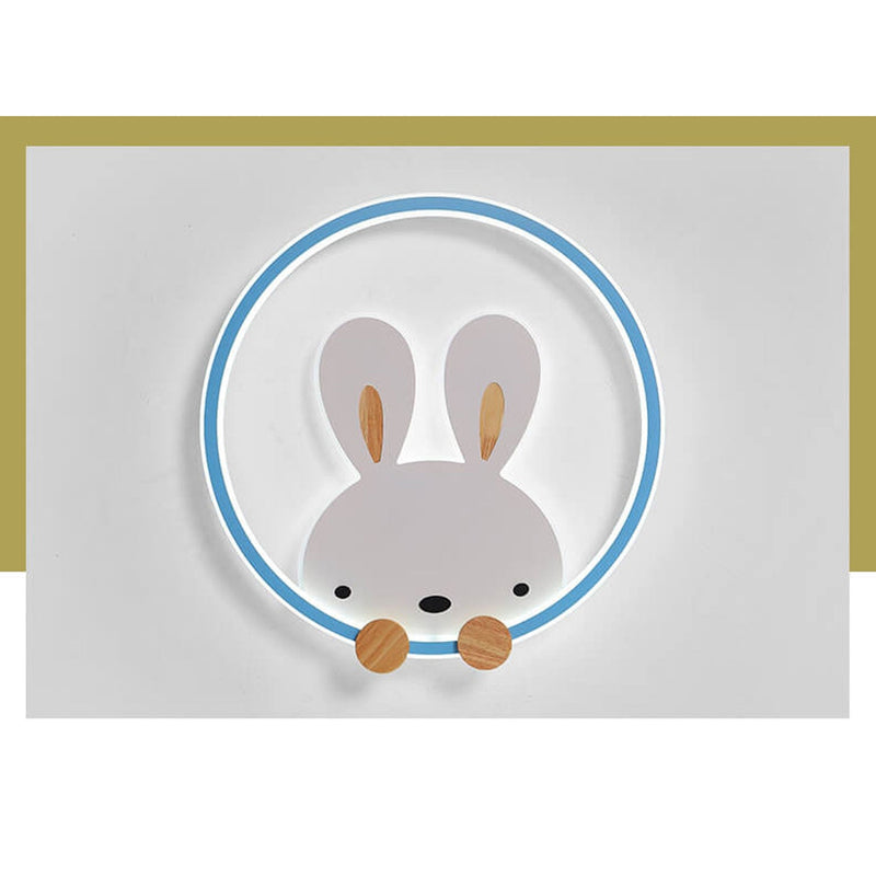 Kindliche kreative Cartoon-Kaninchen-Design-LED-Unterputzleuchte 