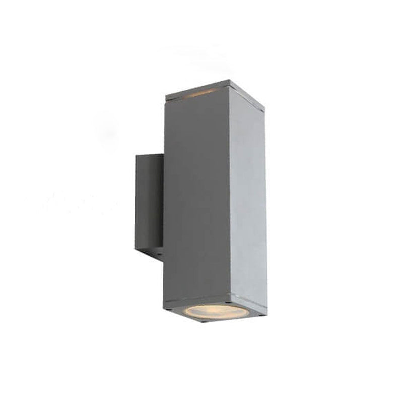 Modern Minimalist Square Column LED Luminous Outdoor Waterproof Wall Sconce Lamp