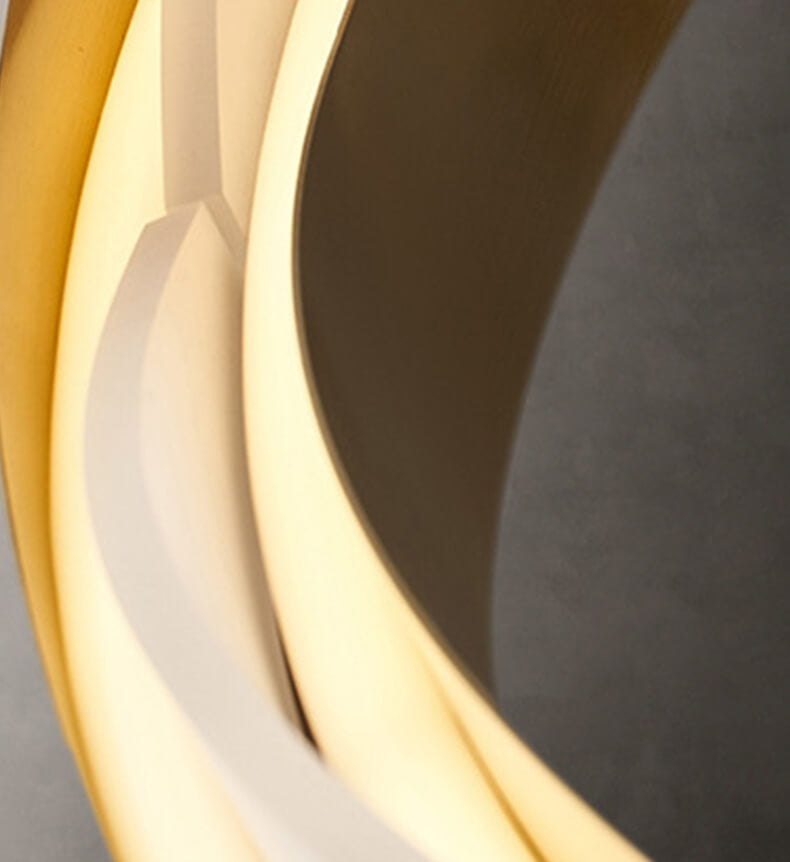 Moderne Luxus Edelstahl Langstab Acryl LED Kronleuchter 
