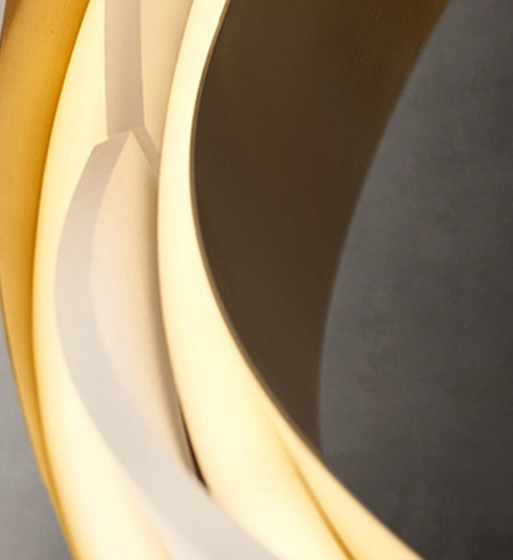 Moderne Luxus Edelstahl Langstab Acryl LED Kronleuchter 