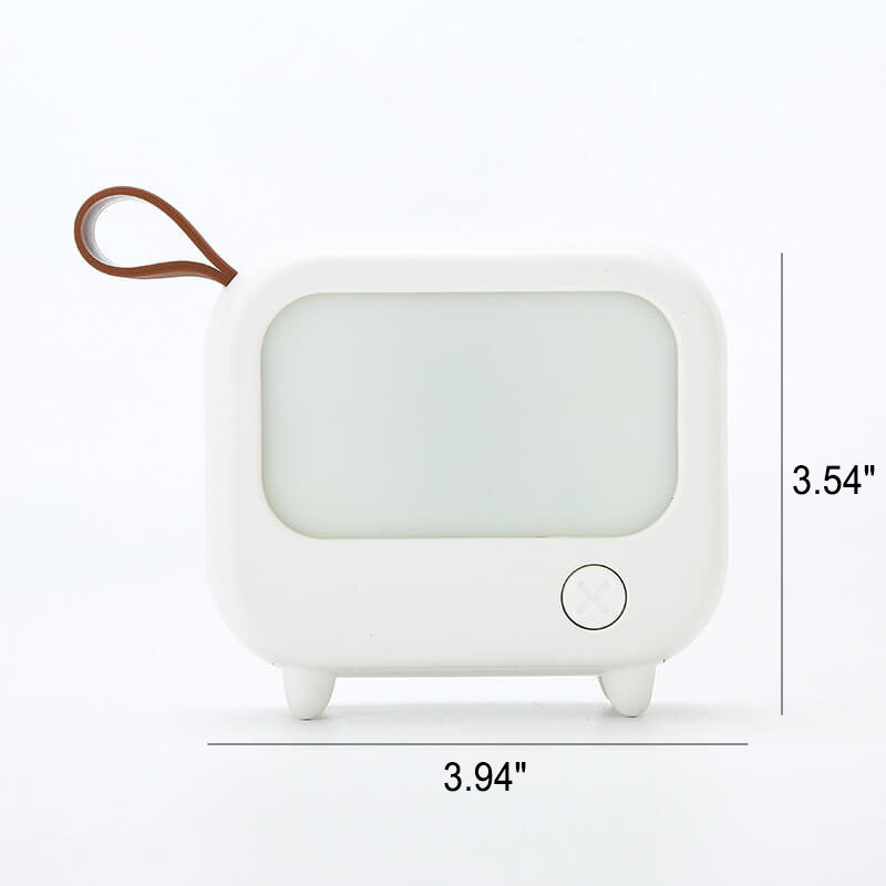 Lámpara de Mesa LED USB Mini TV Creativa para Noche 