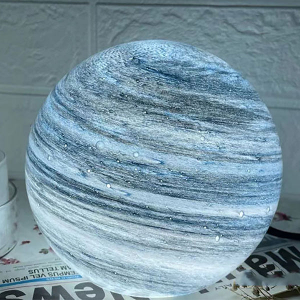 Lampe de table LED moderne et créative Planet Orb 