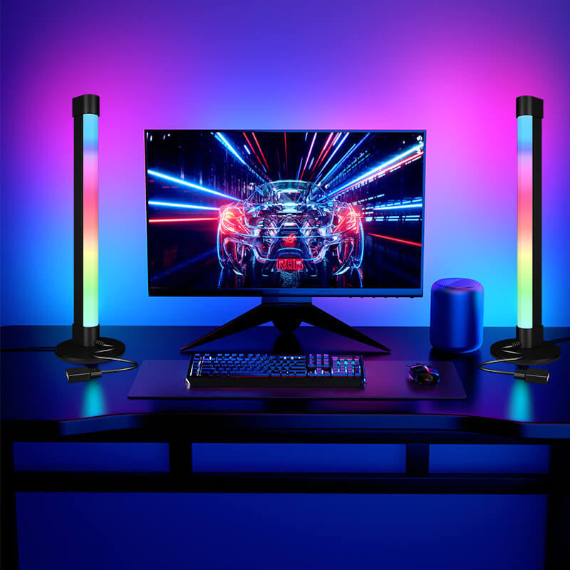 Creative Gaming Desktop Bluetooth APP Remote Control LED Desktop Ambient Table Lamp