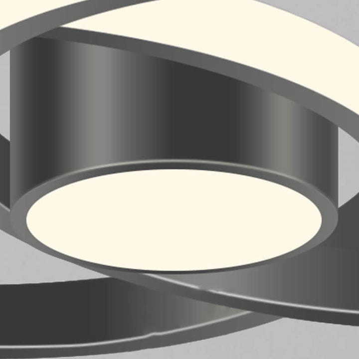 Modern Minimalist Circle Combination Design  Island Light LED Chandelier