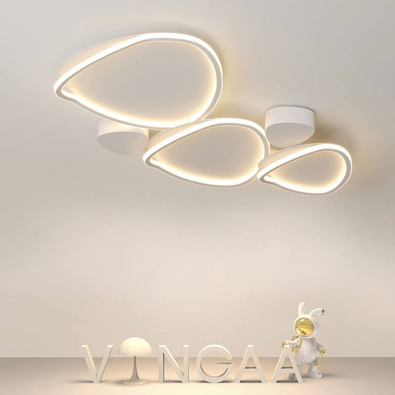 Nordic Minimalist Oval Design Acryl LED Deckeneinbau-Deckenleuchte