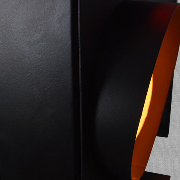Diseño de semáforo industrial retro lámpara de pared LED 