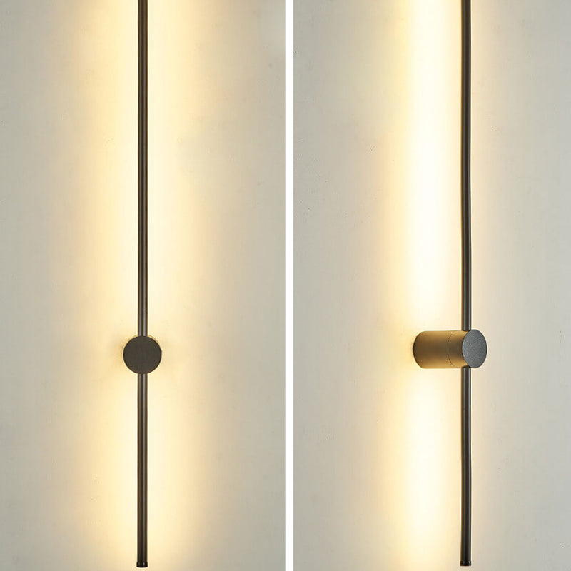 Minimalist Strip Aluminum LED Wall Sconce Lamp