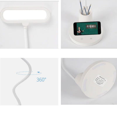 Lampe de Table à Intensité Variable Tactile avec Protection des Yeux Lumière Bleue Minimaliste Moderne 