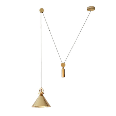 Nordic Creative Pulley 1-Light LED Pendant Light
