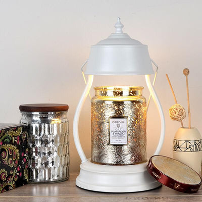Creative Aroma Candle 1-Light Lantern Decoration Table Lamp
