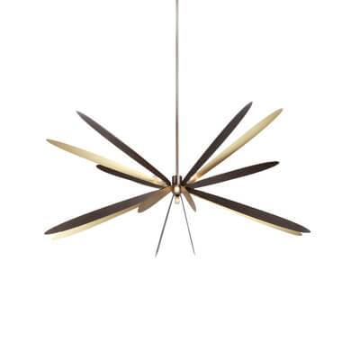 Post-modern Nordic Dragonfly Hardware 6-Light Art Chandeliers