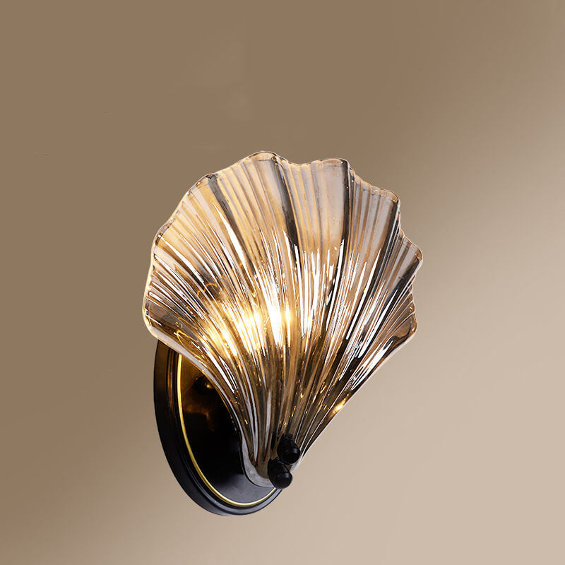 Creative Glass Shell 1-Licht-Wandleuchte