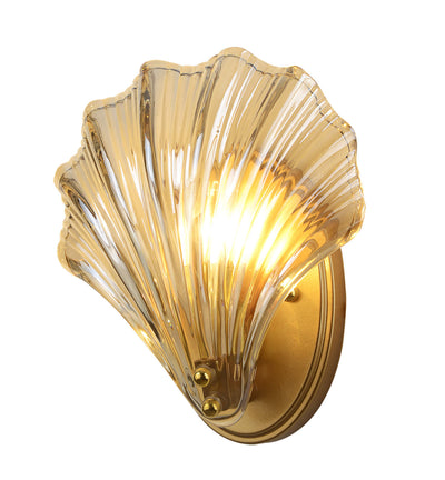 Creative Glass Shell 1-Licht-Wandleuchte