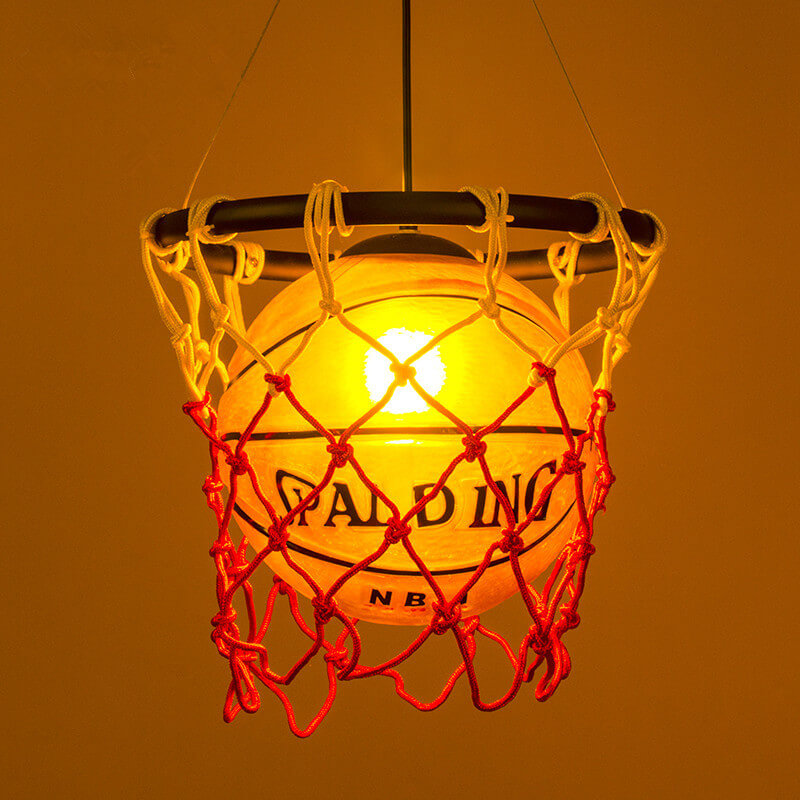 Creative Basketball 1-Light Pendant Light