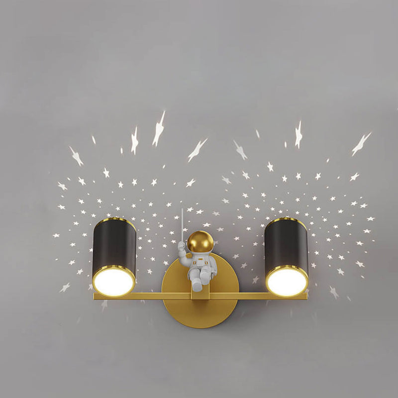 Nordic Creative Astronaut Planet Spotlight LED Wall Sconce Lamp