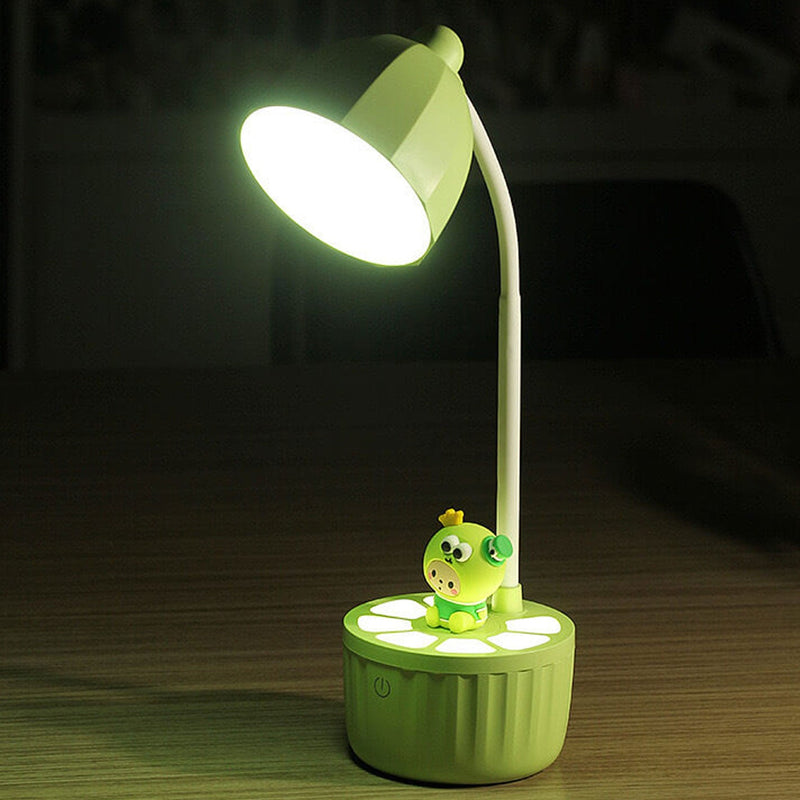 Creative Macaron Cartoon Round LED Eye Care Desk Lamp