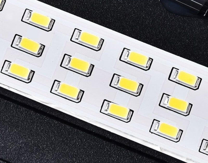 Lámpara Aplique de Pared Impermeable Sensor LED Rectangular Moderna para Exterior 