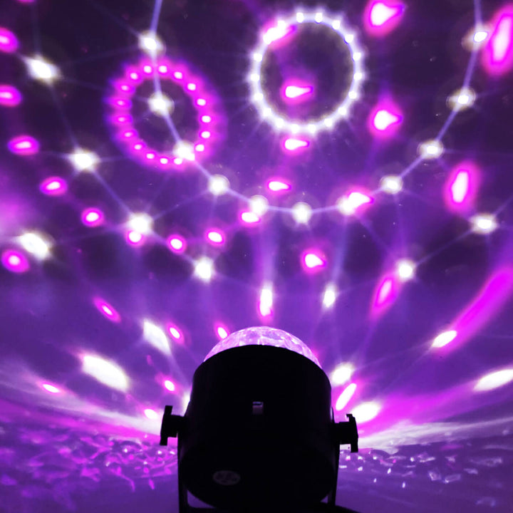Lumière de fête USB Magic Ball LED Disco Couleurs clignotantes pour scène 