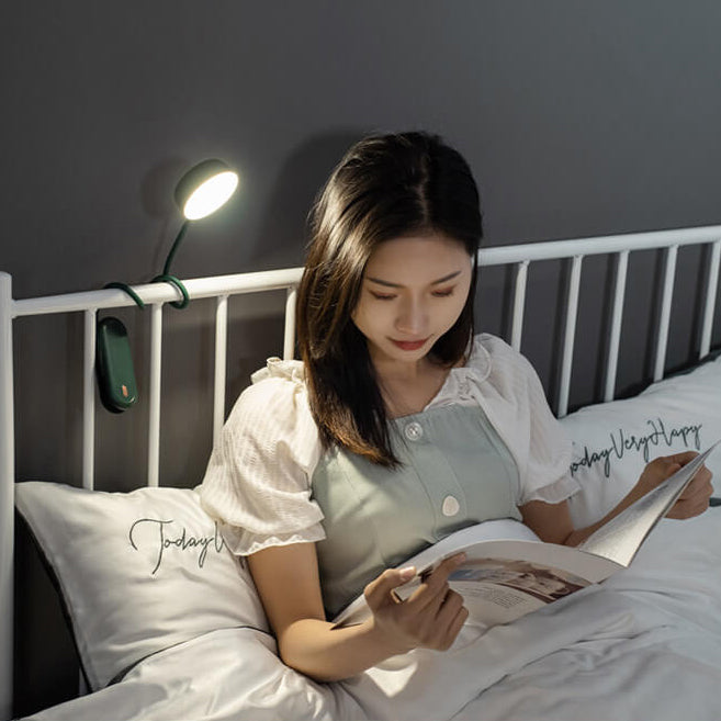 Lámpara de Mesa LED USB Plegable de Protección Ocular ABS Rectangular Minimalista Moderna 