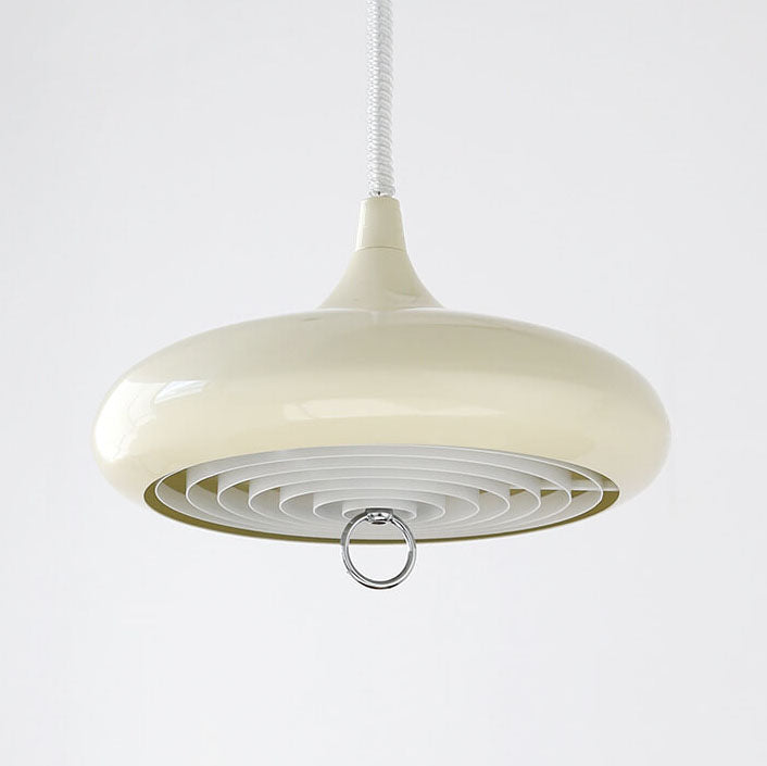 Moderner minimalistischer reiner weißer, höhenverstellbarer Eisen-Acryl-3-Licht-Kronleuchter 