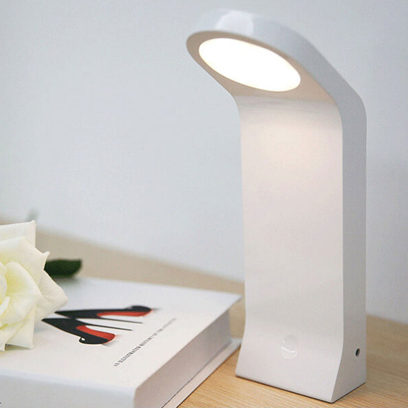 Creative Curved Shape Induction USB Charging Desk Lamp