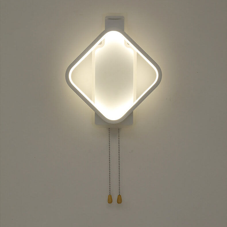 مصباح حائط LED عصري مربع الشكل بلون إبداعي 