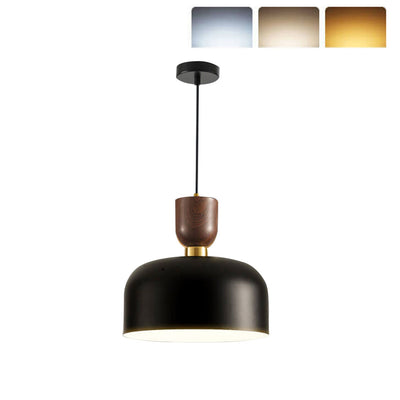 Nordic Minimalist Aluminum Dome 1-Light Pendant Light