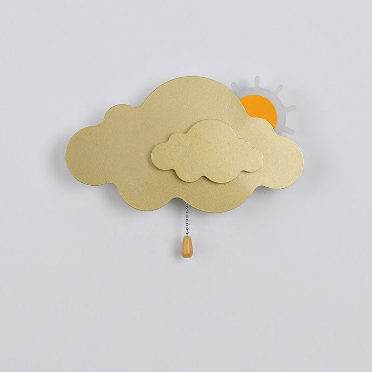 Modern Minimalist Cloud Iron LED Wall Sconce Lamp