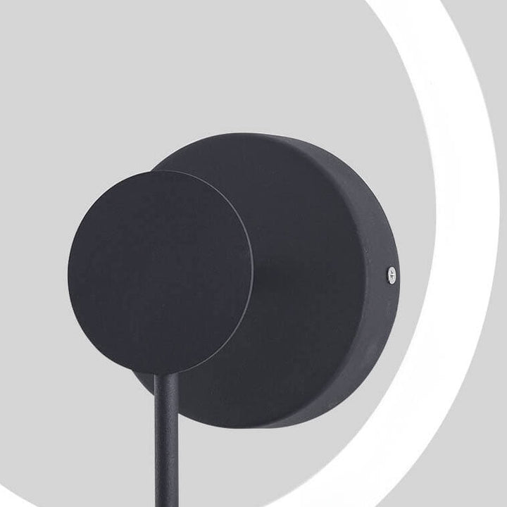 Zeitgenössische Einfachheit Kreis Acryl Schatten LED Wand Leuchte Lampe Für Schlafzimmer 