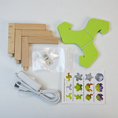 DIY Mondlampe LED Nachtlicht USB Dekorative Tischlampe 