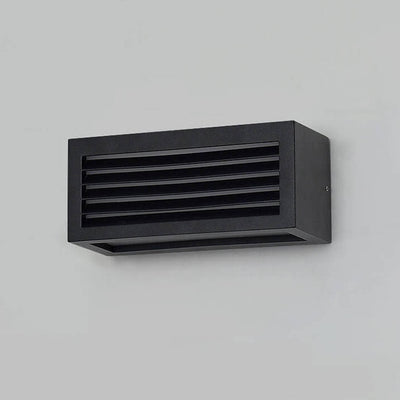 Applique Murale Moderne Carrée en Aluminium Imperméable à LED pour Jardin 