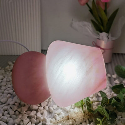 Lámpara de Mesa Decorativa Moderna Minimalista de Vidrio Nube de 1 Luz 