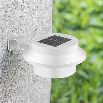 Modern Solar Outdoor Waterproof UFO Shaped LED Wall Sconce Lamp