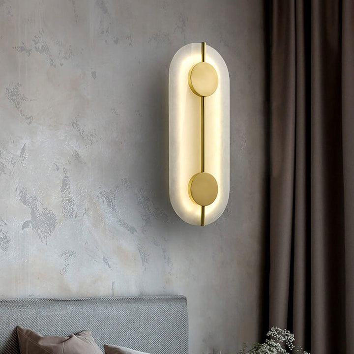 Modern Iron Circle LED Wall Sconce Lamp
