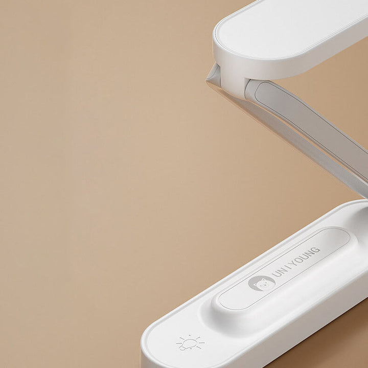 Lampe de table LED pliable rechargeable par USB pour étudiant moderne 