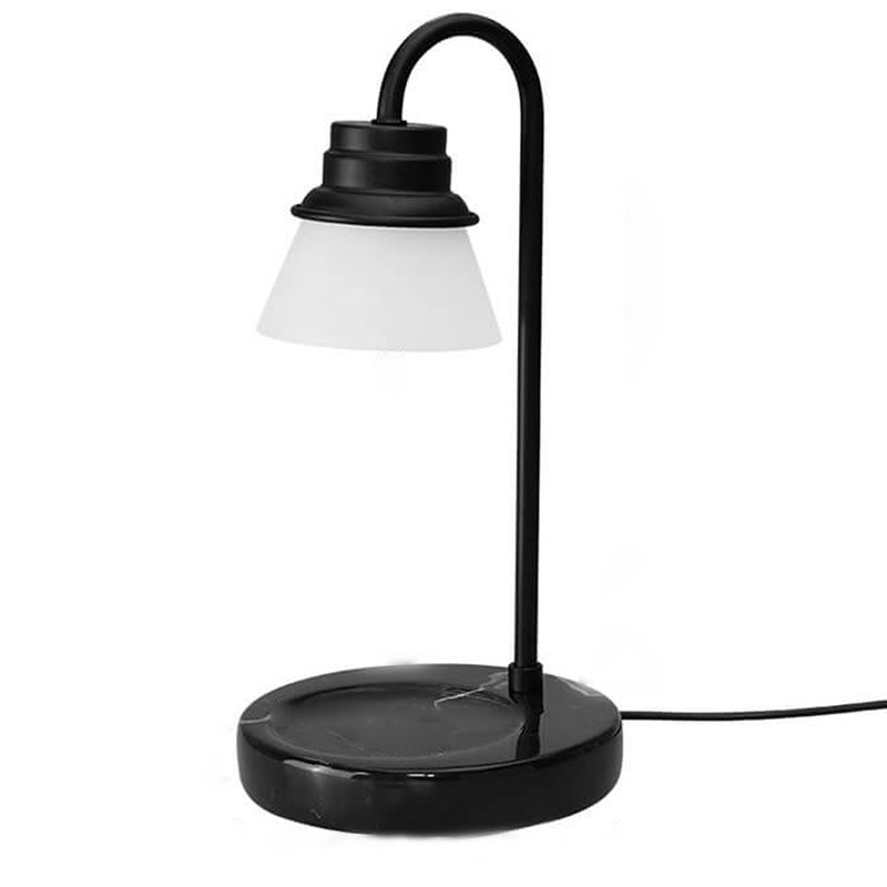 Modern Simple Metal Wood 1-Light Melting Wax Table Lamp