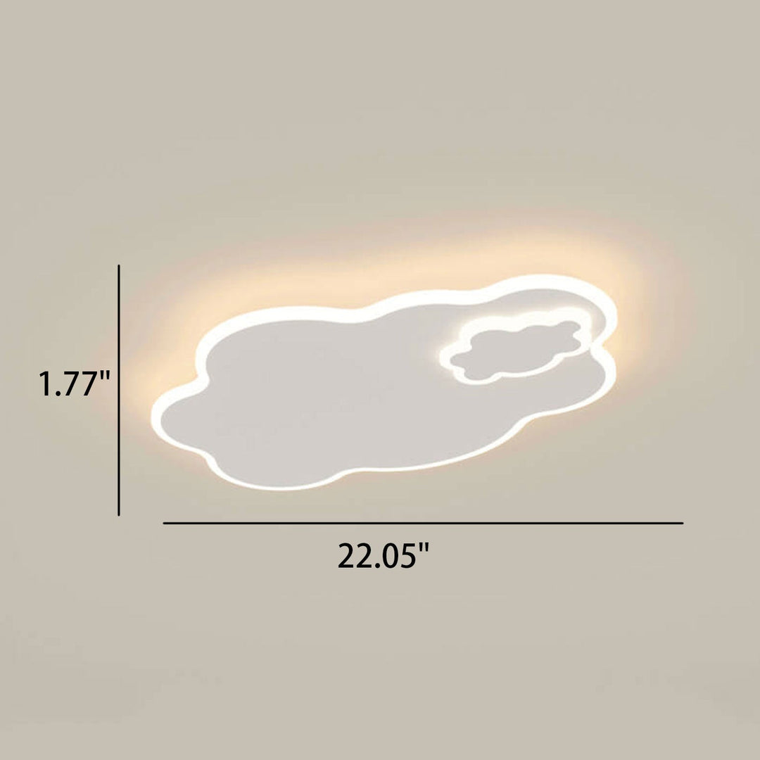 Nordic Minimalist Cloud Cluster LED Flush Mount Ceiling Light