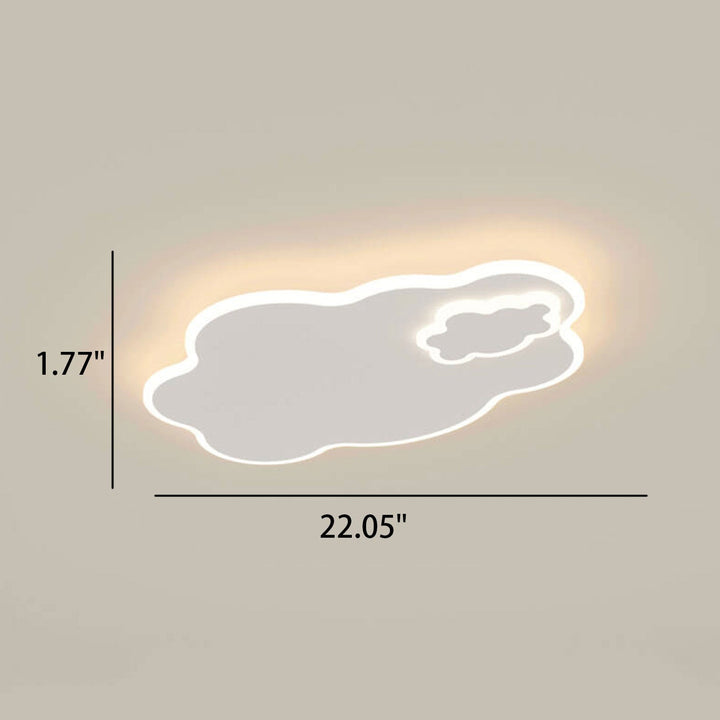 Nordic Minimalist Cloud Cluster LED Flush Mount Ceiling Light