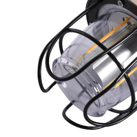 مصباح LED خارجي محمول على شكل فطر حديث 