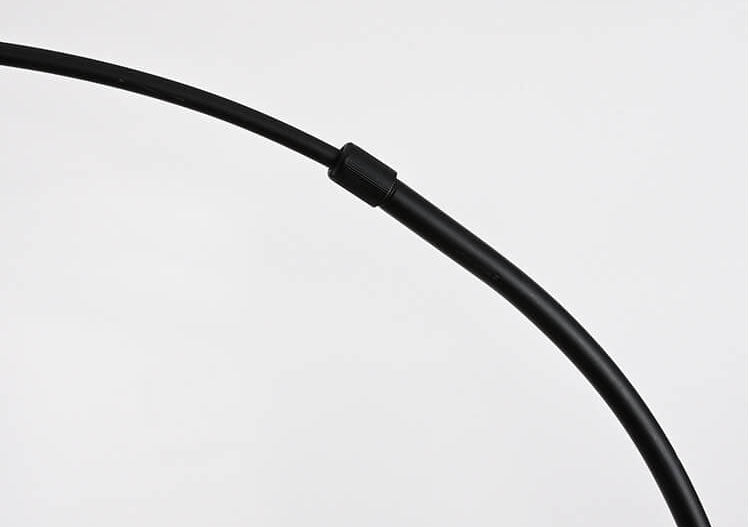 Lámpara de pie moderna nórdica creativa de pluma con 1 luz 