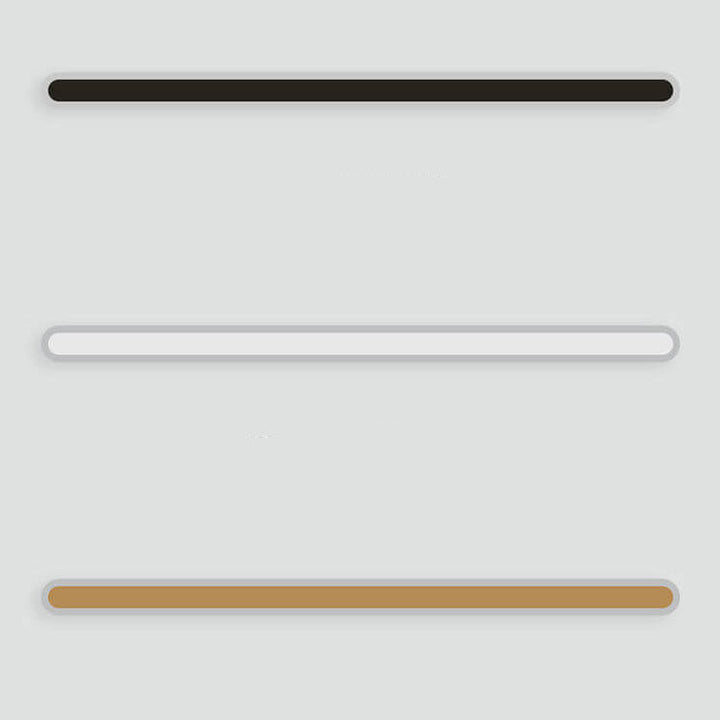 Modern Minimalist Long Bar Iron Acrylic LED Wall Sconce Lamp