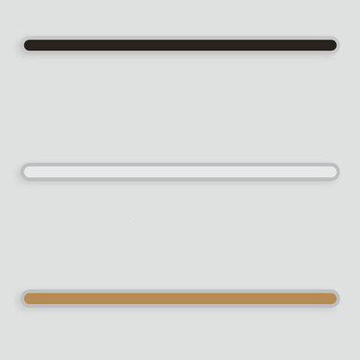 Modern Minimalist Long Bar Iron Acrylic LED Wall Sconce Lamp