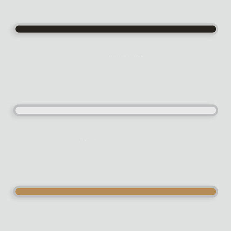 Modern Minimalist Long Bar Iron Acrylic LED Wall Sconce Lamp