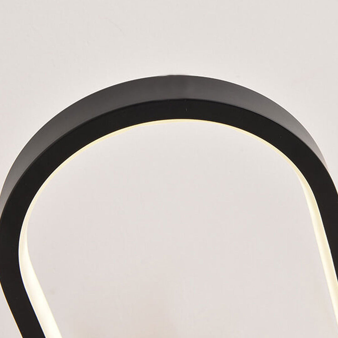 Creative Simple Oval USB LED Night Light Table Lamp