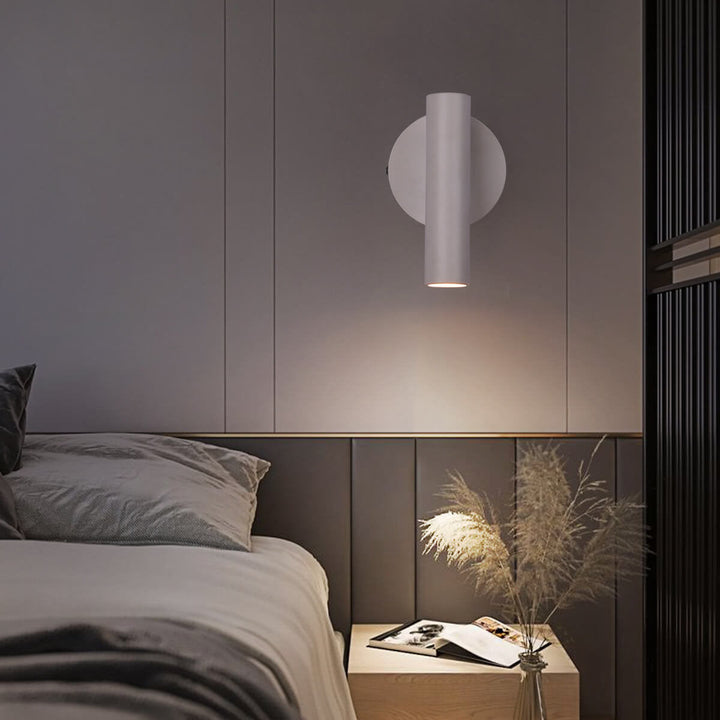 Applique murale LED en aluminium de couleur unie moderne 