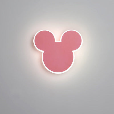 مصباح حائط LED على شكل فأر وأرنب كرتوني إبداعي 